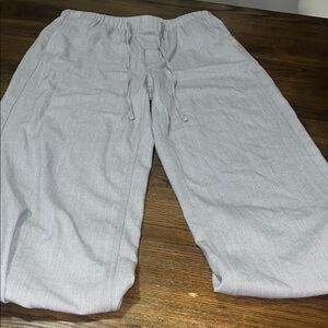 American Eagle Outfitters Light Gray Joggers
